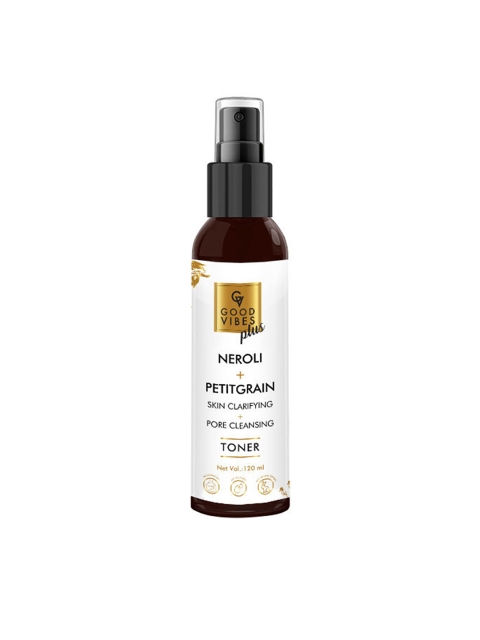 

Good Vibes Plus Neroli & Petitgrain Skin Clarifying Pore Cleansing Toner - 120 ml, Transparent