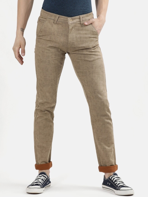 

V2 Value & Variety Men Brown Regular Trousers