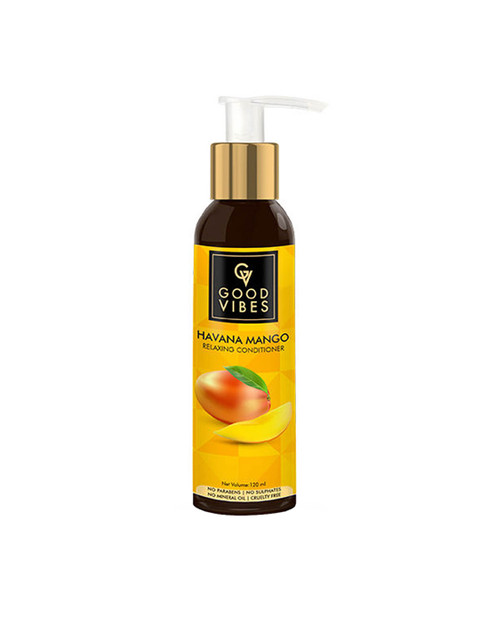

Good Vibes Unisex Havana Mango Relaxing Conditioner 120 ml, Transparent