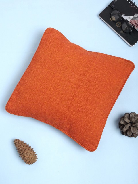 

Fabindia Orange Square Cushion Covers