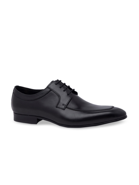 

Regal Men Black Premium Leather Formal Derby