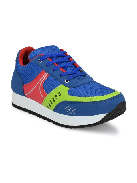 

Sir Corbett Men Blue Mesh Walking Non-Marking Shoes