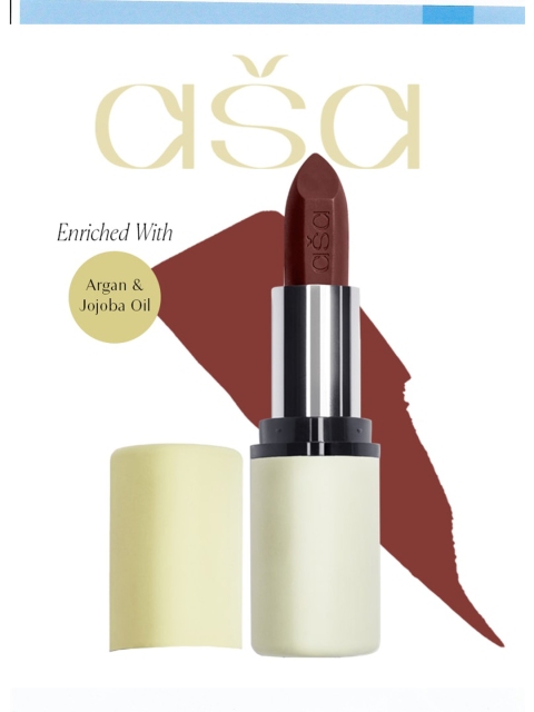 asa Hydra-Matte Sustainable Lipsticks - Captivating Clay M53, Brown
