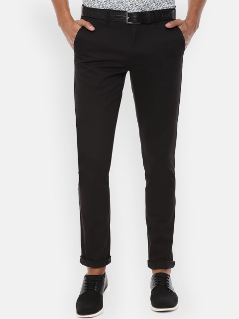 

Van Heusen Sport Men Black Slim Fit Trousers