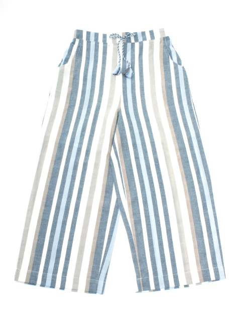 

Lil Lollipop Girls White Flared Cropped Palazzos