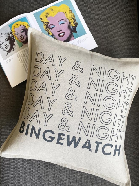 

MARCA Disati White & Black Quirky Square Cushion Covers