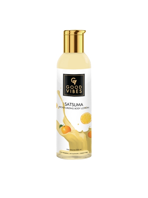 

Good Vibes Unisex Satsuma Moisturising Body Lotion-200 ml, Off white