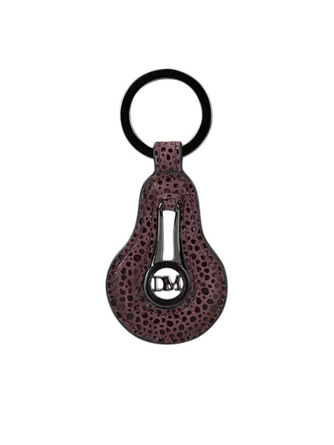 

Da Milano Burgundy & Brown Genuine Leather Key Chain
