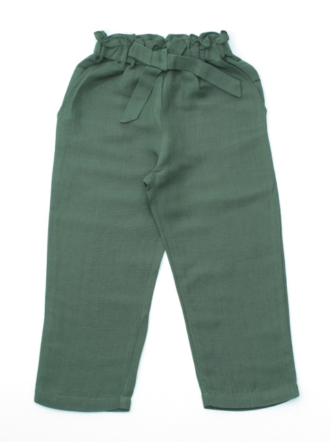 

Lil Lollipop Girls Green Cropped Palazzos