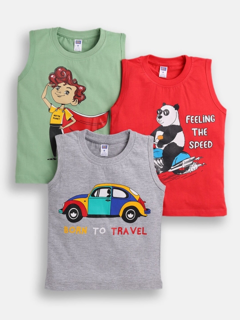 

Nottie Planet Boys Multicoloured Graphic Printed T-shirt, Multi