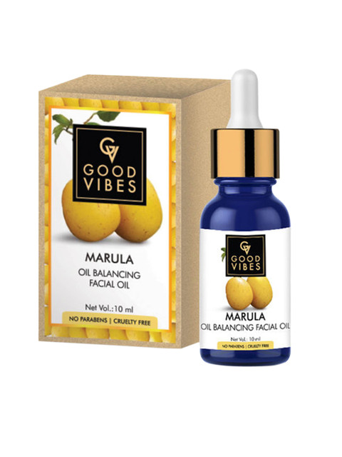 

Good Vibes Marula Oil Balancing Facial Oil - 10 ml, Transparent