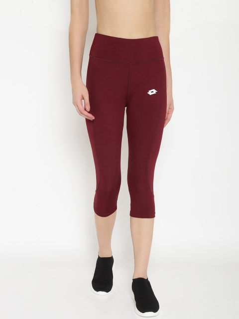 

Lotto Women Burgundy Capris
