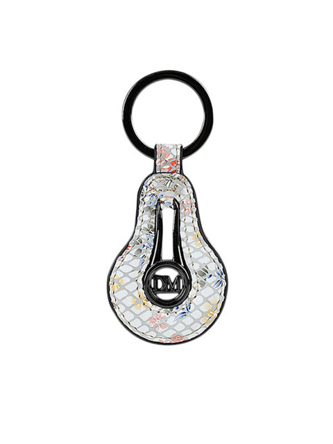 

Da Milano Grey & Pink Textured Genuine Leather Key Chain