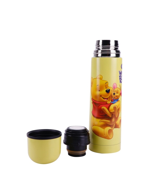 

Disney Unisex Kids Yellow & Red Printed Pooh Flask 500 ml