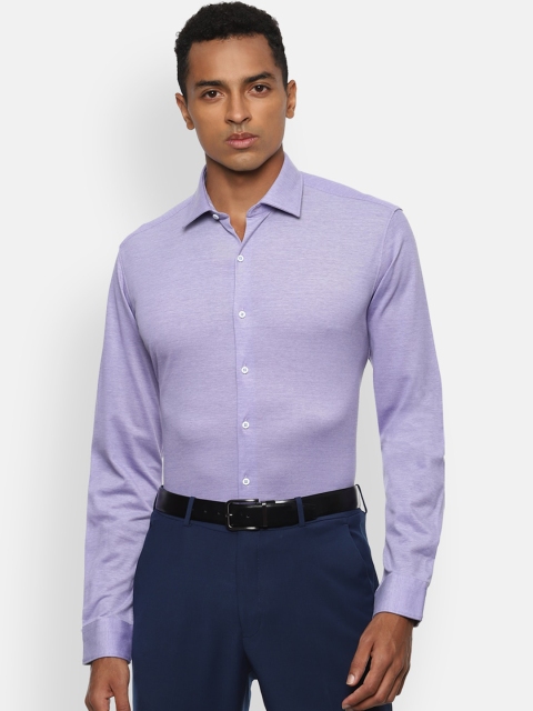 

Van Heusen Men Purple Slim Fit Casual Shirt