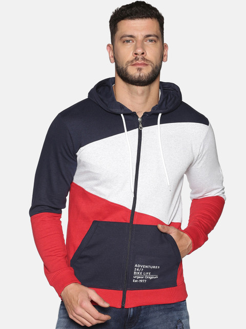 

UrGear Men Multicoloured Colourblocked Sweatshirt, Multi