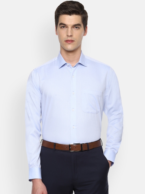 Van Heusen Men Blue Casual Shirt