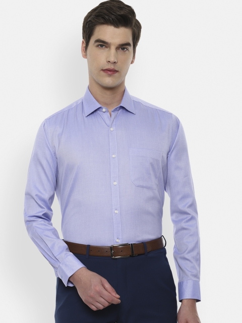 

Van Heusen Men Blue Formal Shirt