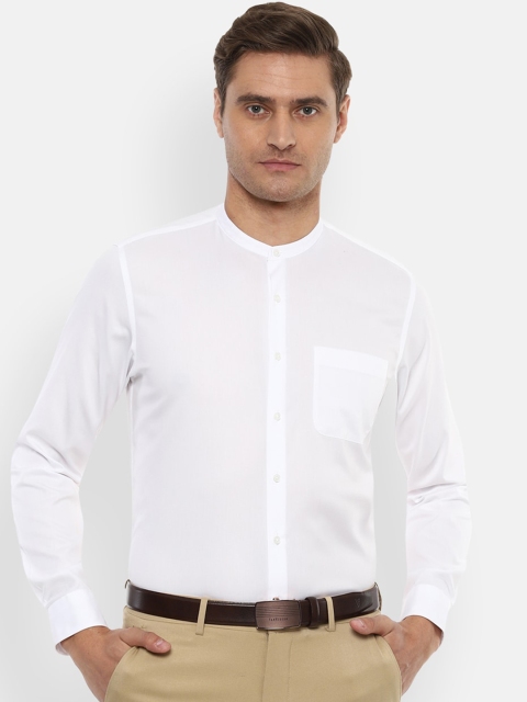 

Van Heusen Men White Slim Fit Casual Shirt