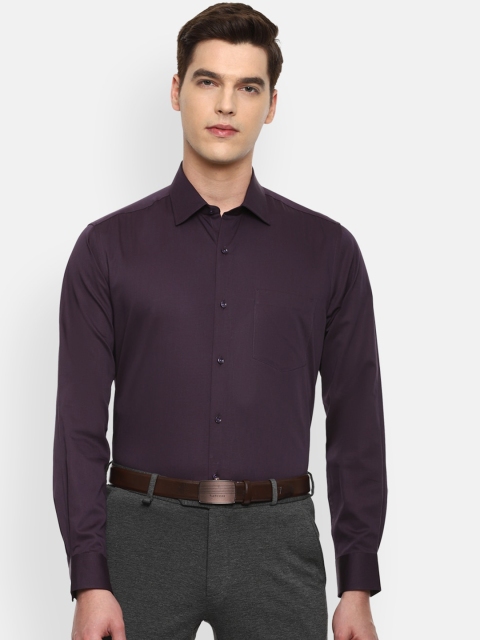 

Van Heusen Men Purple Casual Shirt