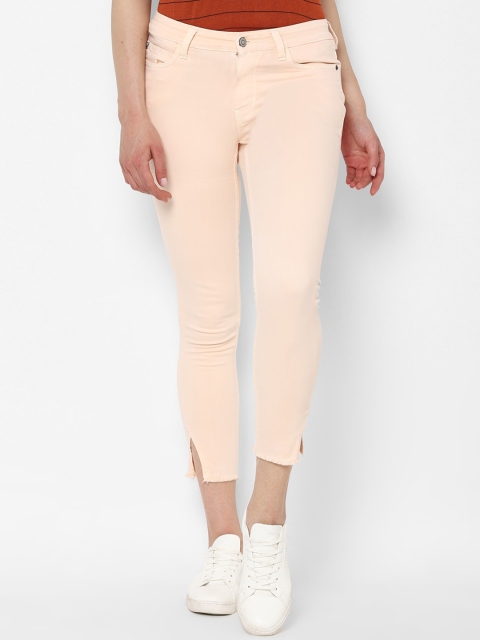 

Allen Solly Woman Women Beige Slim Fit Jeans