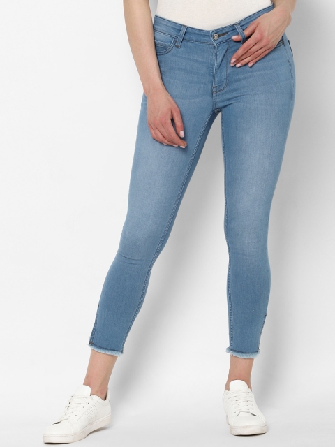 

Allen Solly Woman Women Blue Light Fade Jeans
