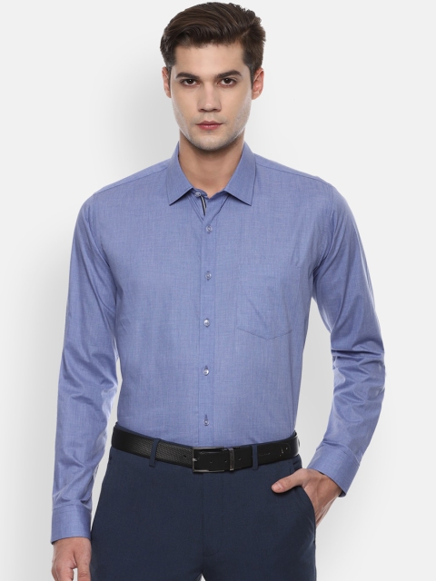 

Van Heusen Men Blue Slim Fit Casual Shirt
