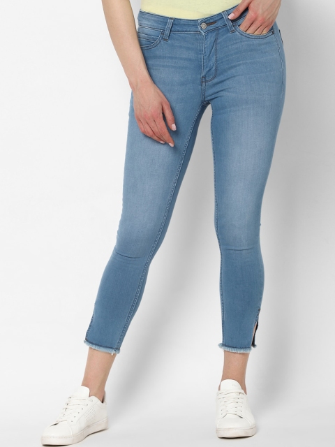 

Allen Solly Woman Women Blue Light Fade Jeans