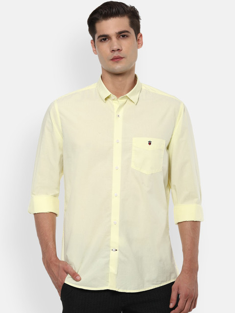 

Louis Philippe Sport Men Yellow Slim Fit Casual Shirt