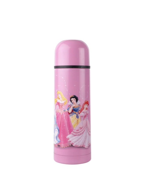 

Disney Kids Pink Princess Printed Stainless Steel Flask