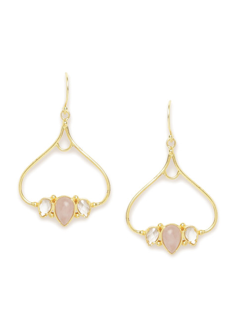 

Fabindia Gold-Toned Contemporary Drop Earrings