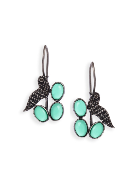 

Fabindia Silver-Toned Contemporary Studs Earrings