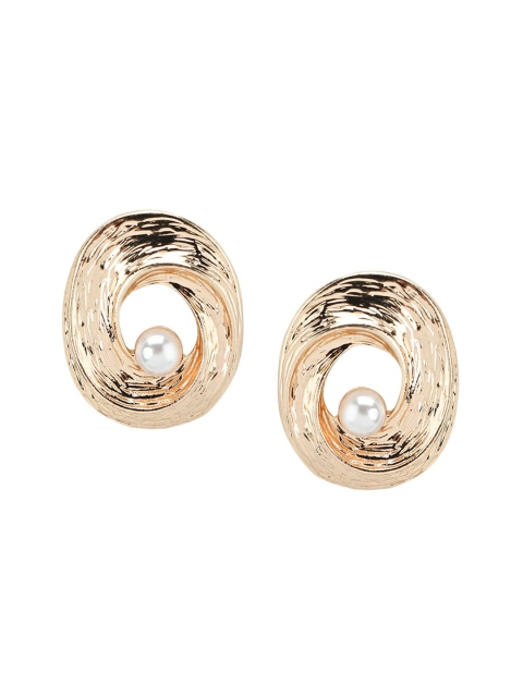 

Kazo Women Gold-Toned Contemporary Studs Earrings