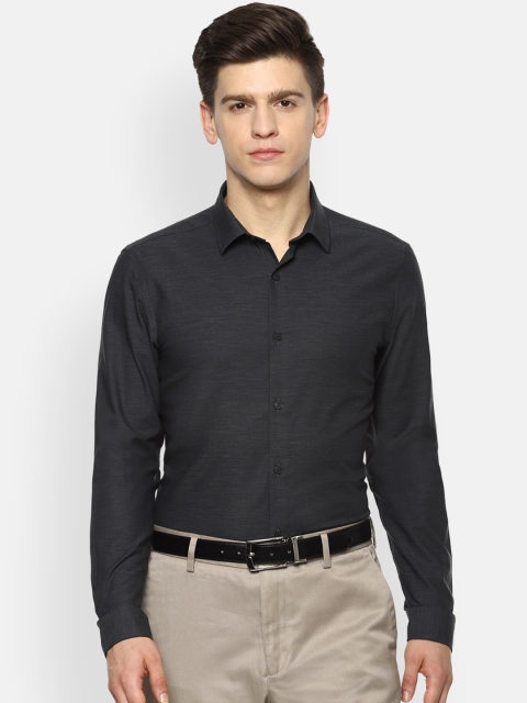 

Louis Philippe Men Black Slim Fit Casual Shirt