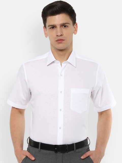 

Van Heusen Men White Casual Shirt