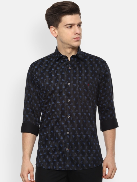 

Louis Philippe Sport Men Navy Blue Slim Fit Printed Casual Shirt