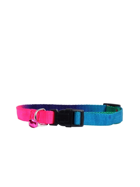 

WIGGLE TWIDDLE Multi-Coloured Self-Design Dog Leash & Collar