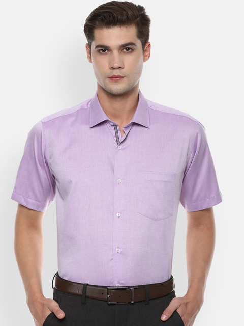 

Van Heusen Men Purple Formal Shirt