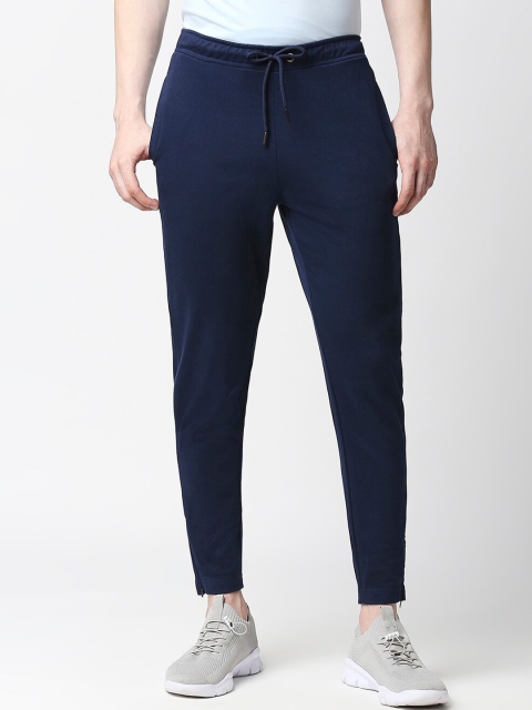 

Bewakoof Men Navy Blue Drop Crotch Joggers