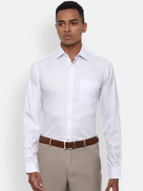 

Van Heusen Men White Regular Fit Formal Shirt