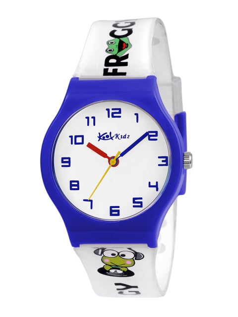 

Kool Kidz Kids Multicoloured Dial & Straps Analogue Watch KOOL KIDZ KKFW 4001 DBL.WH 02, Multi