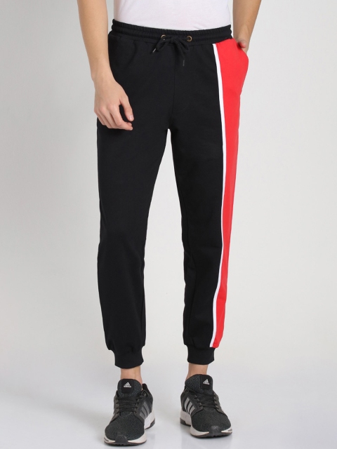 

Bewakoof Men Black Solid Joggers