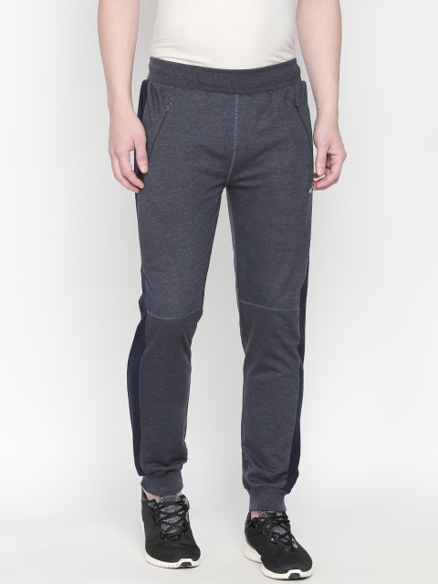 

FiTZ Men Blue Solid Slim-Fit Joggers