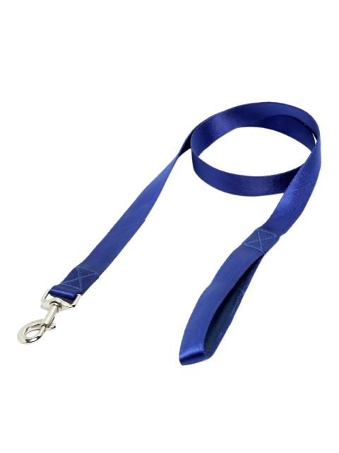 

WIGGLE TWIDDLE Blue Solid Dog Leash & Collar