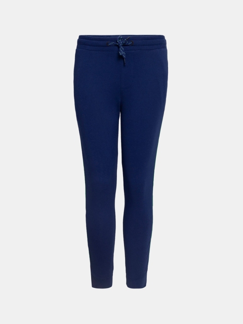 

Jockey Boys Blue Solid Cotton Track Pants