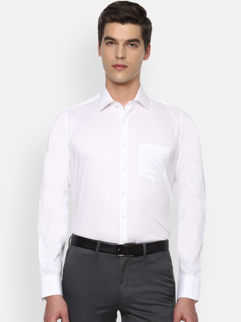 

Van Heusen Men White Slim Fit Formal Shirt