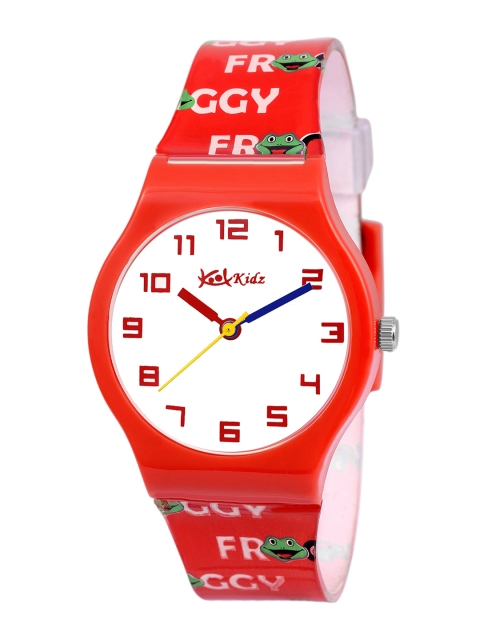 

Kool Kidz Kids Multicoloured Dial Analogue Watch 4001 RD.RD 02-RD.RD 03, Multi