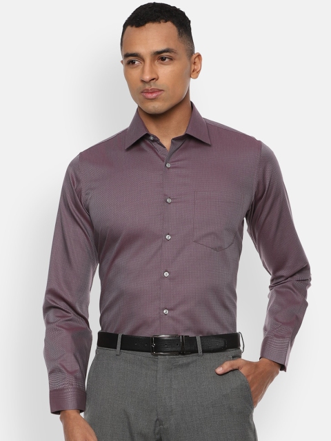 

Van Heusen Men Purple Slim Fit Formal Shirt
