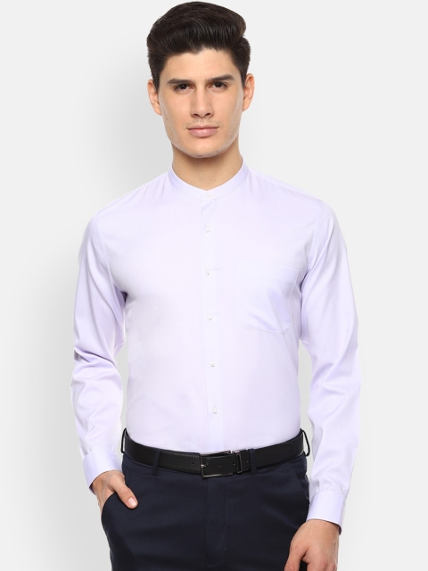 

Van Heusen Men Purple Slim Fit Casual Shirt