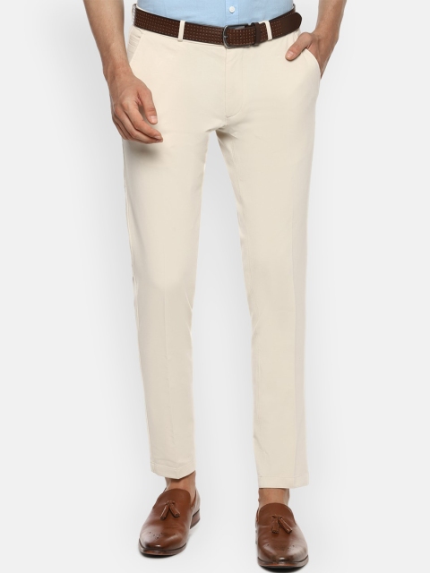 

Louis Philippe Sport Men Beige Slim Fit Trousers